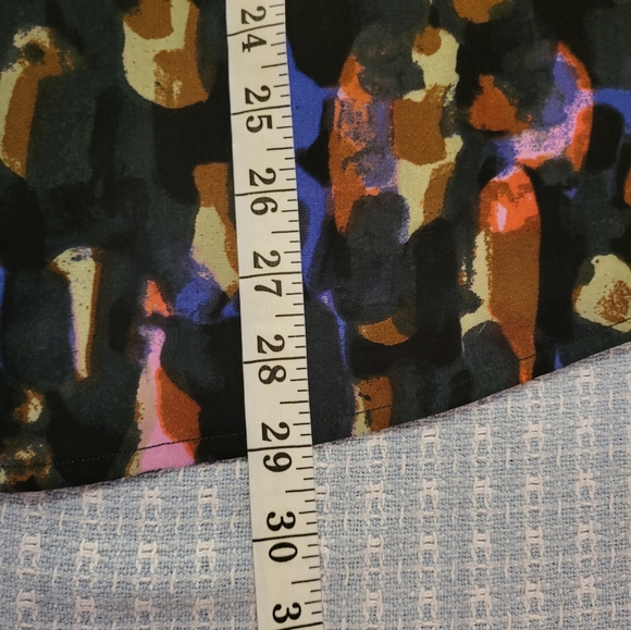 CAbi 3143 Sabine Watercolor Sheer Blouse - Picture 6 of 10